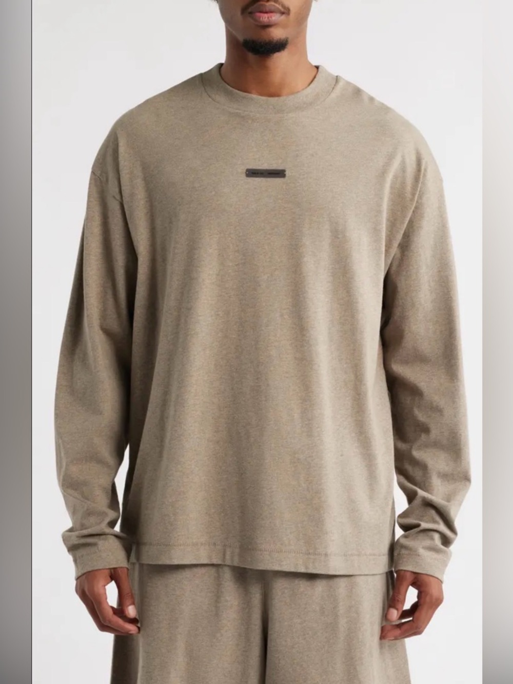 Essentials Fear Of God Mens long sleeve shirt oversized. Size small waist
